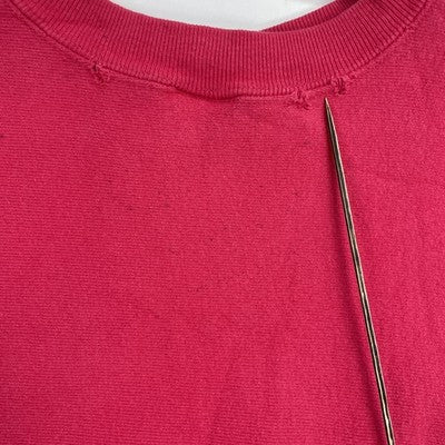 Vintage Champion Reverse Weave Spell Out Crewneck Sweatshirt Size XL Pink 90s
