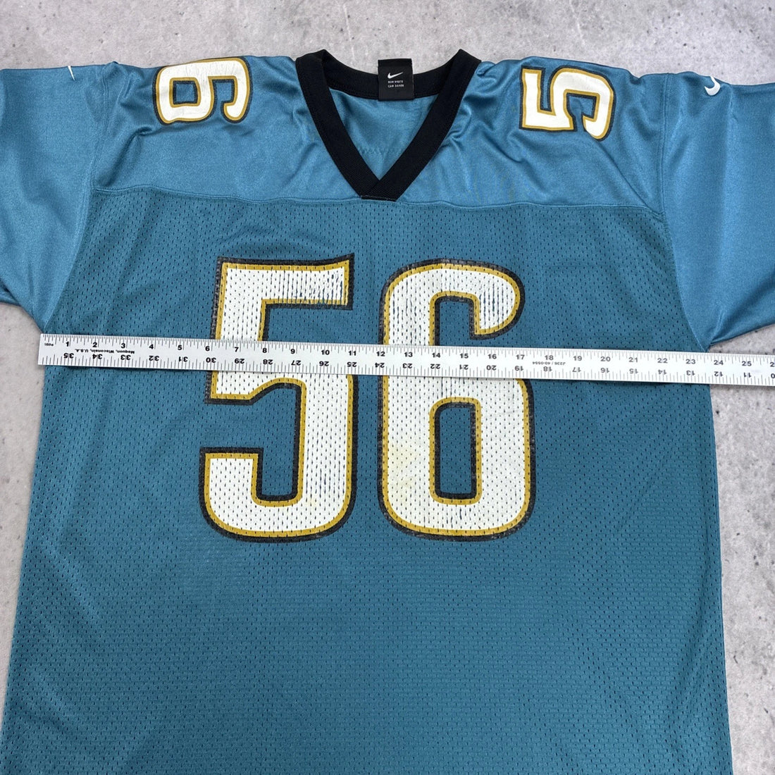 Vintage Jacksonville Jaguars Hardy Nickerson Nike Jersey Size Large NFL