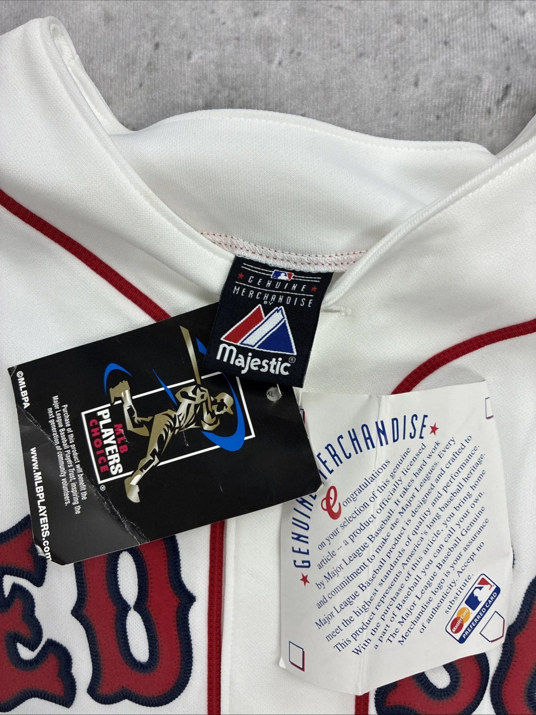 Boston Red Jacoby Ellsbury Sox Majestic Jersey Size XL 2009 MLB NWT