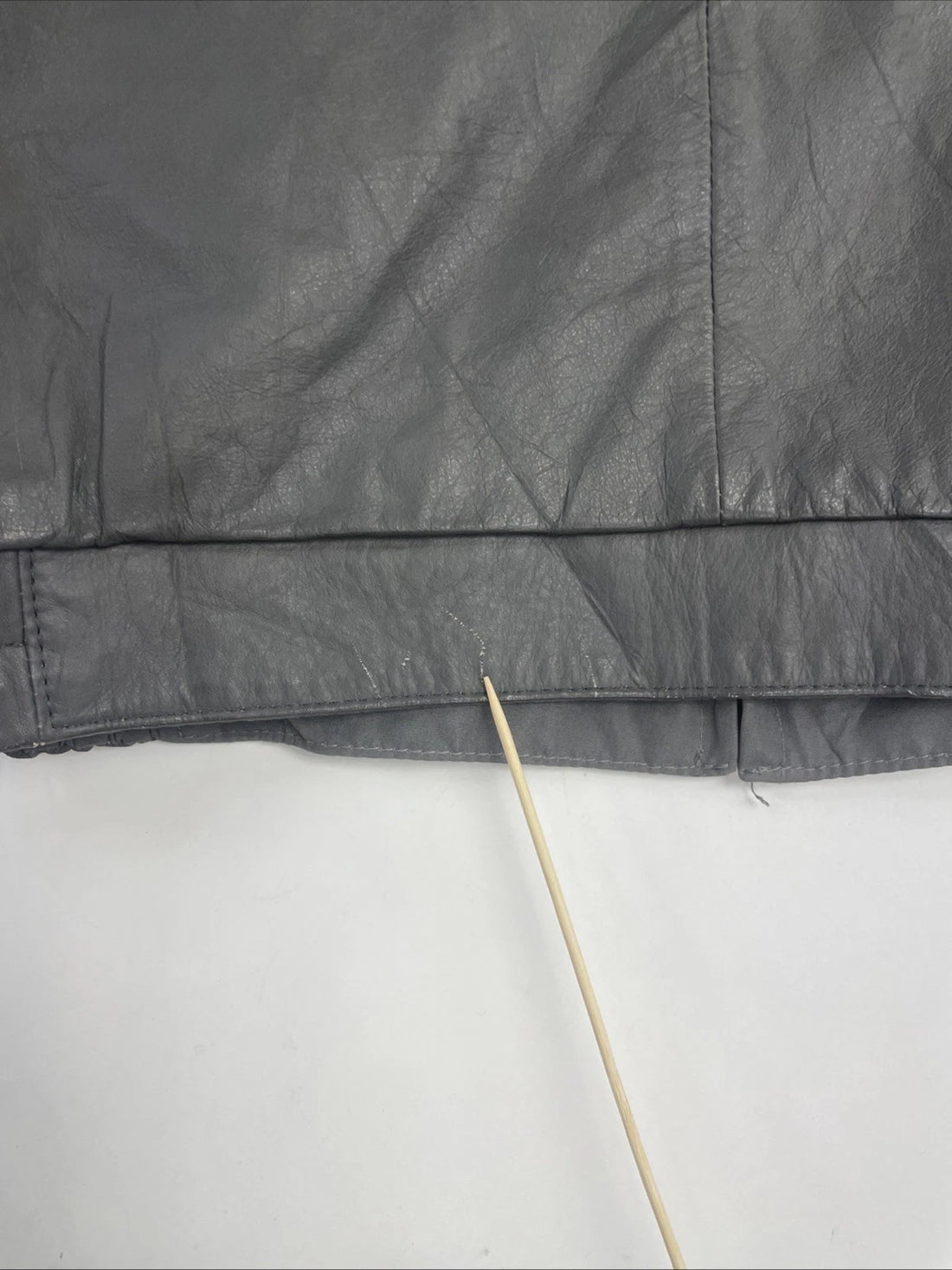 Vintage Fox Moto X Racing Reversible Leather Jacket Size XS