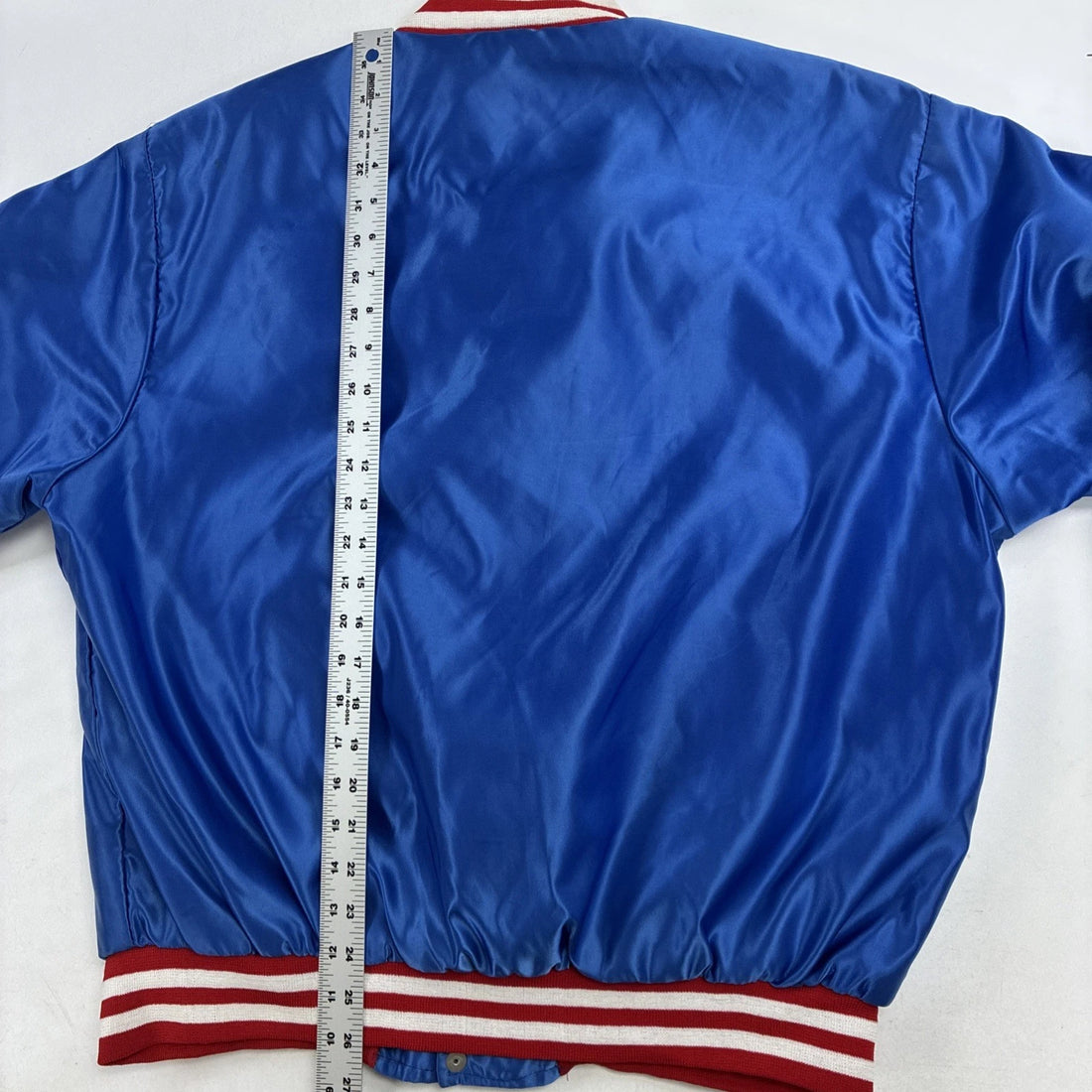 Vintage Cleveland Indians Satin Bomber Jacket Size XL MLB