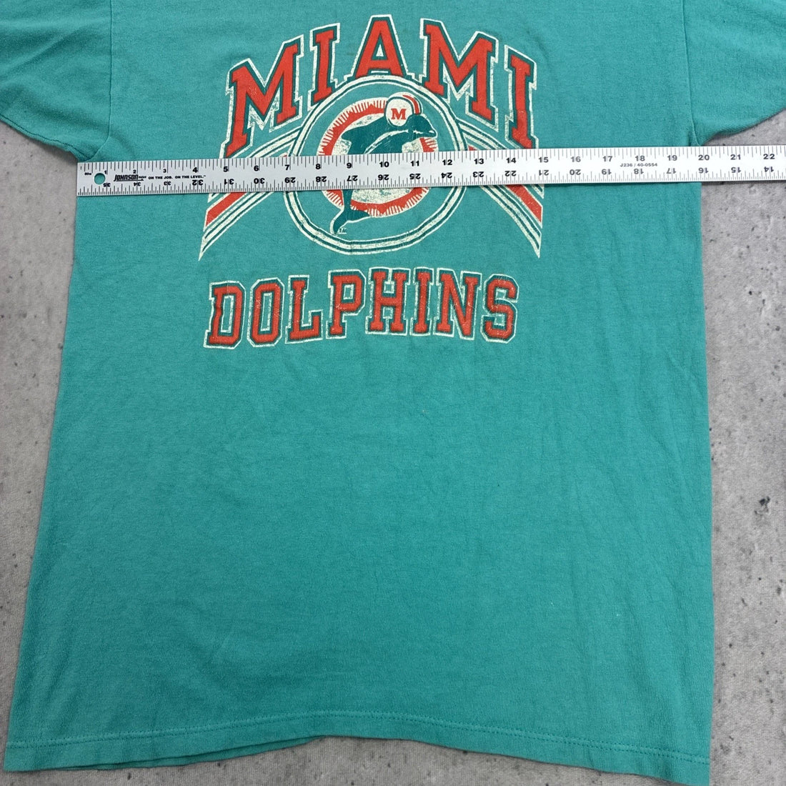 Vintage Miami Dolphins Champion T-Shirt Size Large 80s NFL