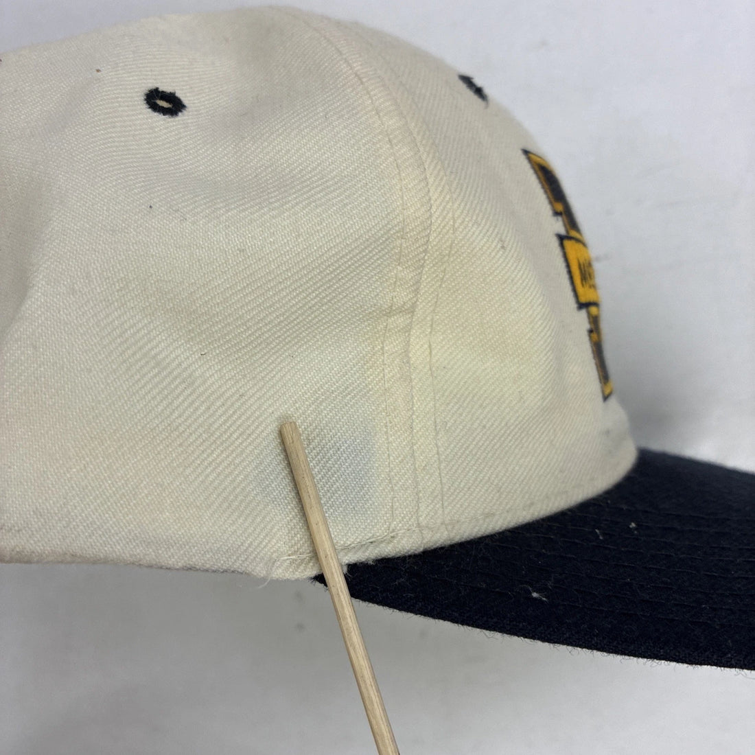 Vintage Michigan Wolverines New Era Wool Snapback Hat OSFA NCAA