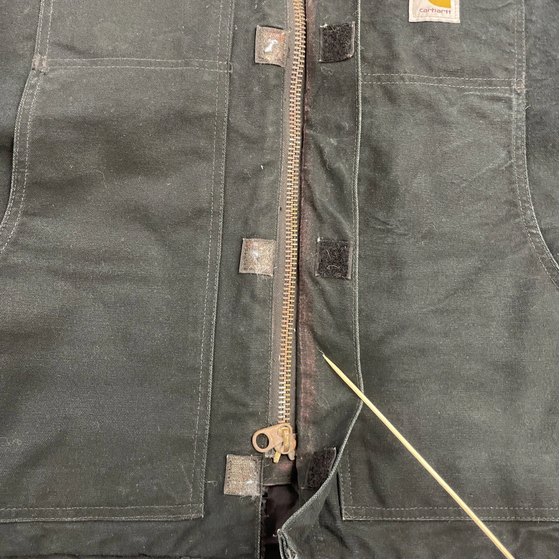 Carhartt Canvas Arctic Work Jacket Size 52 C03 BLK