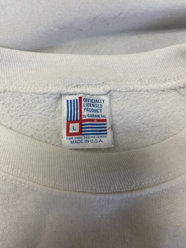 Vintage Washington Redskins NFC Champs Sweatshirt Size Large White 1987 80s NFL