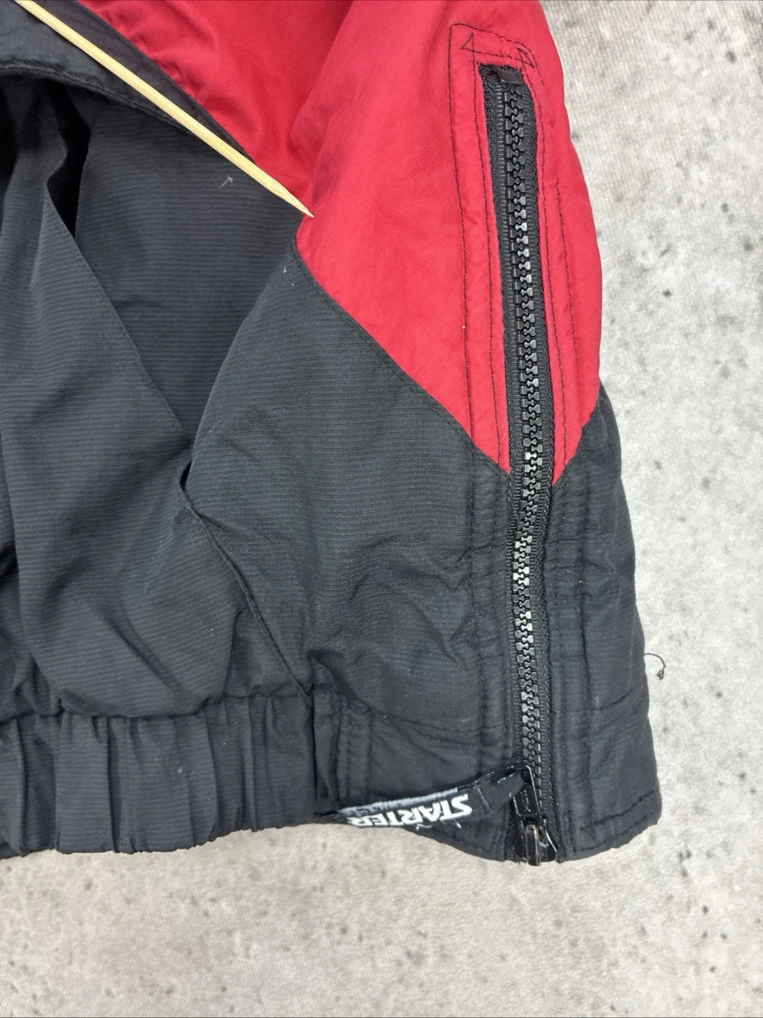 Vintage Chicago Blackhawks Starter Puffer Jacket Size XL NHL