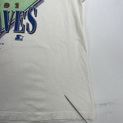 Vintage Atlanta Braves NL Champions T-Shirt Size XL 90s MLB