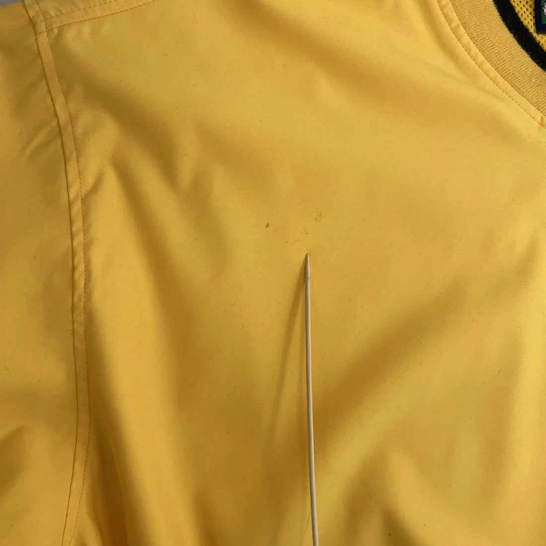 Vintage Eddie Bauer Ebtek Pullover Windbreaker Light Jacket Size XL Yellow