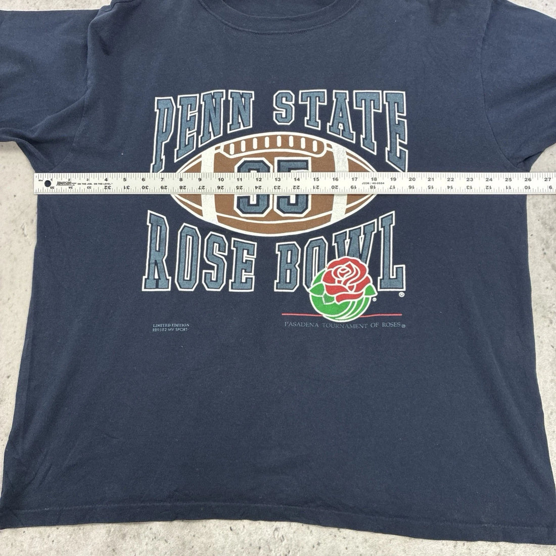 Vintage Penn State Nittany Lions Rose Bowl 1995 T-Shirt Size XL NCAA