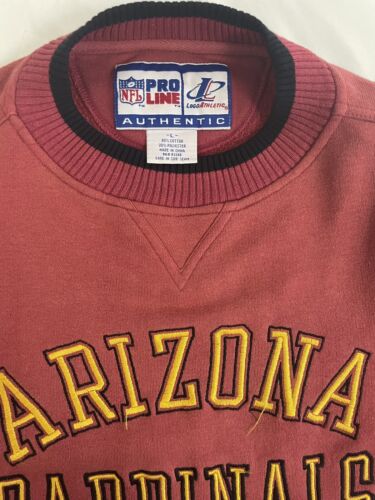 Vintage Arizona Cardinals Logo Athletic Crewneck Sweatshirt Size Large NFL