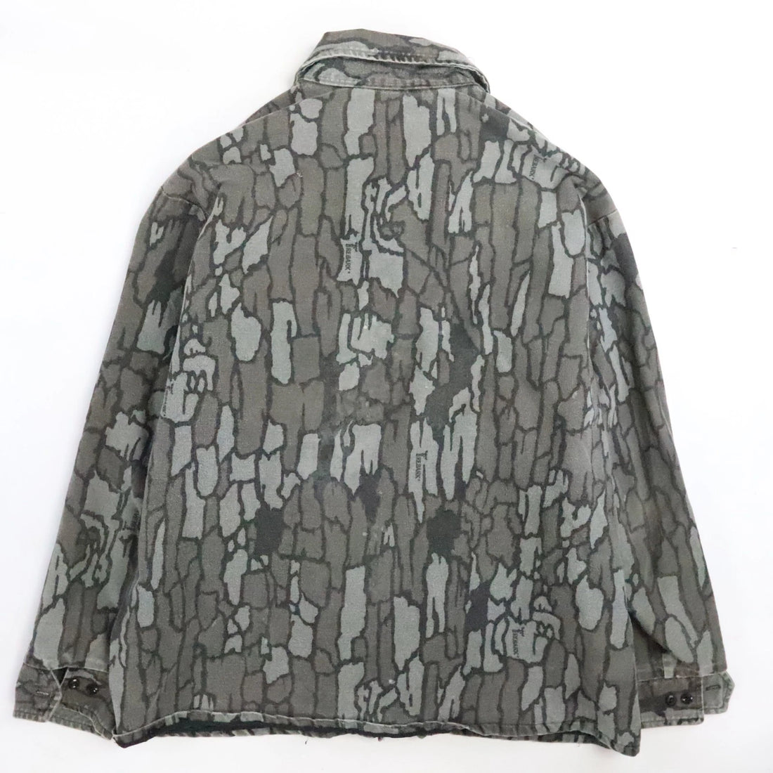 Vintage Garden Mountain Camo Shirt Jacket Size XL