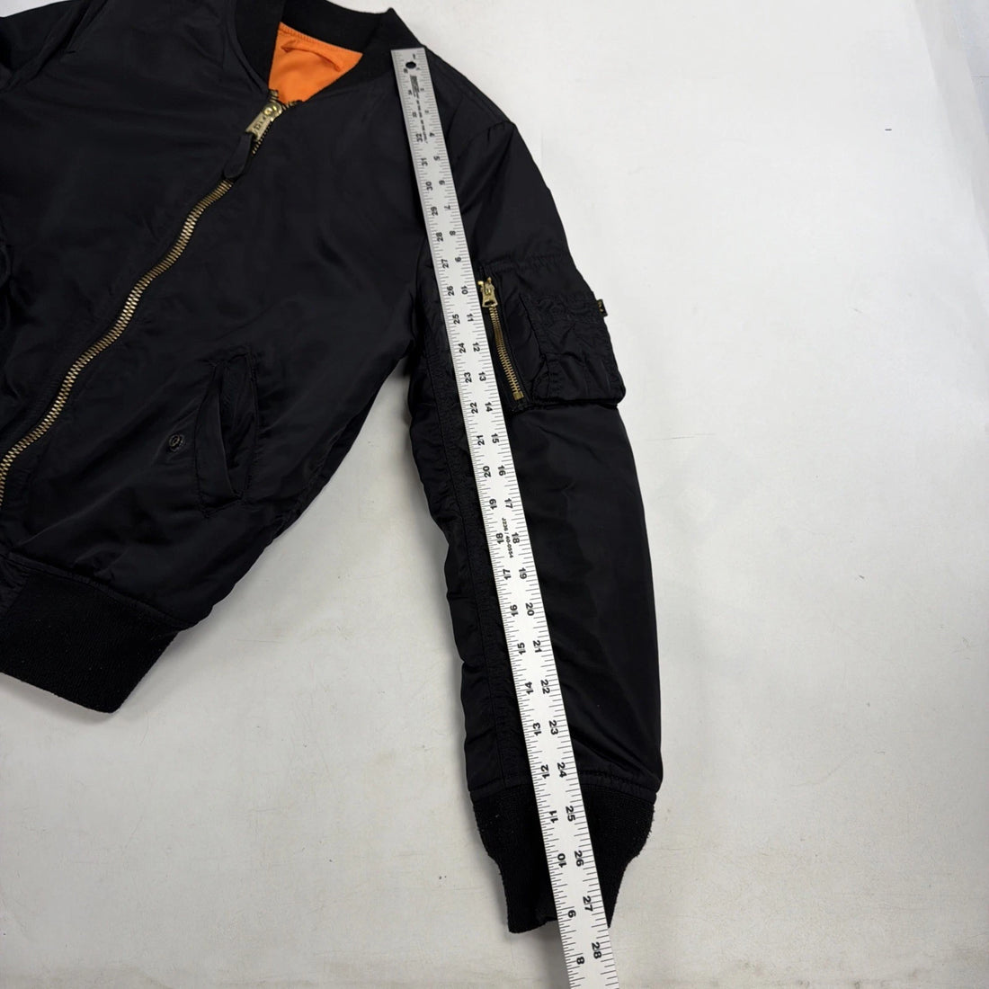 Alpha Industries Flight Bomber Jacket Size XS Reversible
