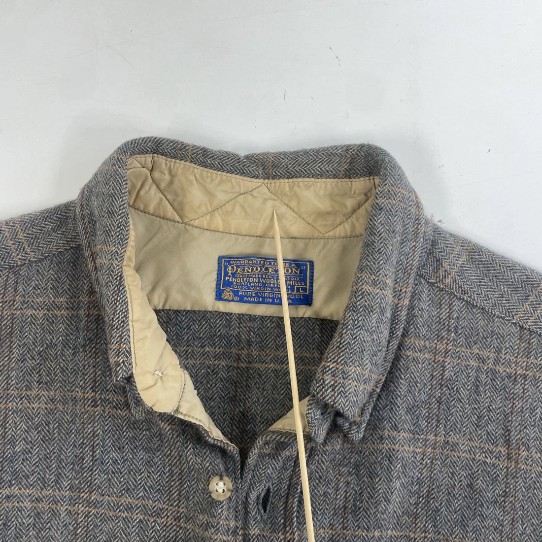 Vintage Pendleton Wool Fireside Button Up Shirt Size Large