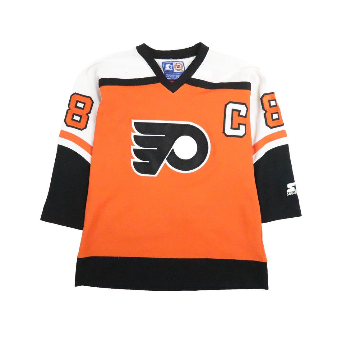 Vintage Philadelphia Flyers Eric Lindros Starter Jersey Youth Size Large/XL NHL