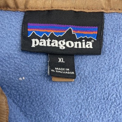 Patagonia Snap T Pullover Fleece Jacket Size XL Blue