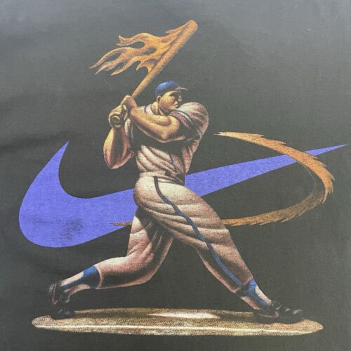 Vintage Nike Baseball T-Shirt Size Large 90s