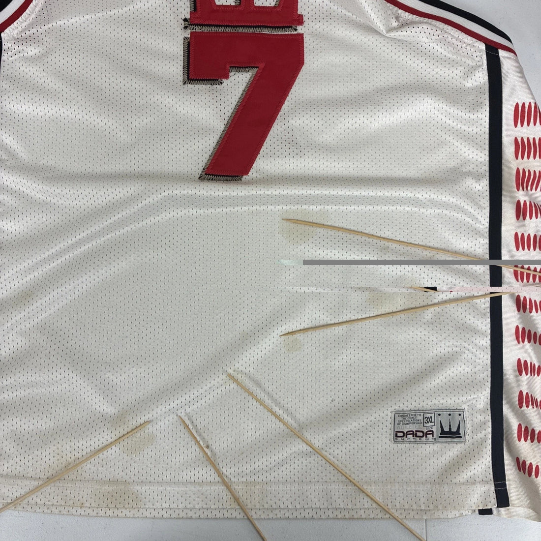 Vintage Dada Supreme Basketball Jersey Size 3XL Y2K