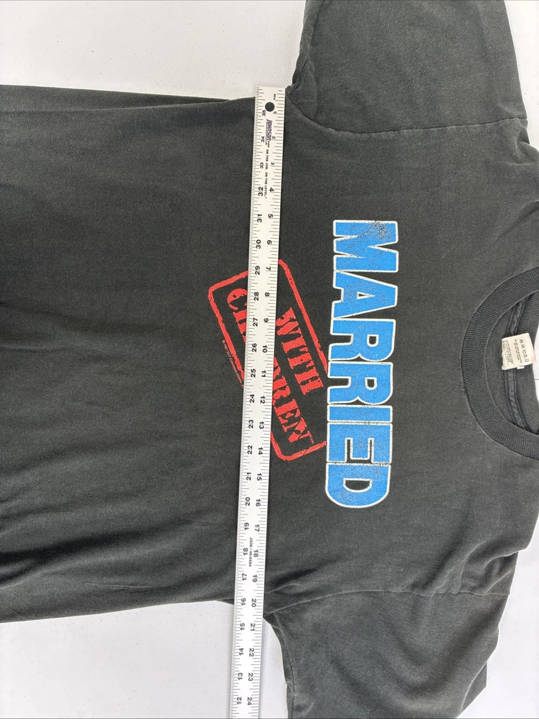 Vintage Married With Children T-Shirt Size Large 1987 80s