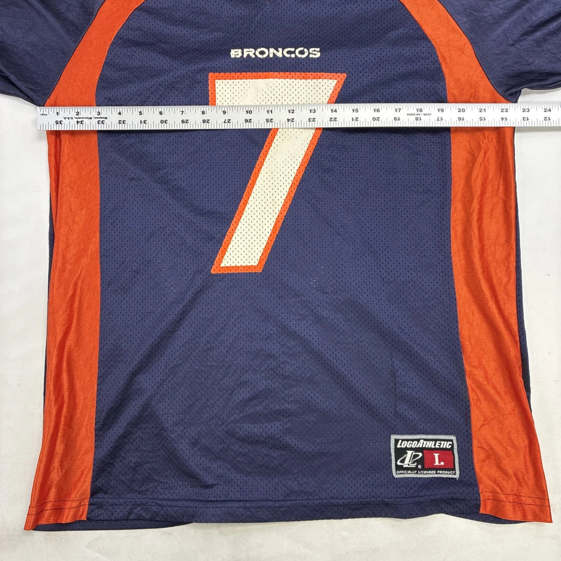 Vintage Denver Broncos John Elway Logo Athletic Jersey Size Large NFL