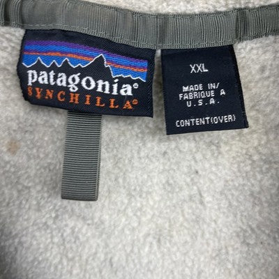 Patagonia Synchilla Snap T Fleece Jacket Size 2XL
