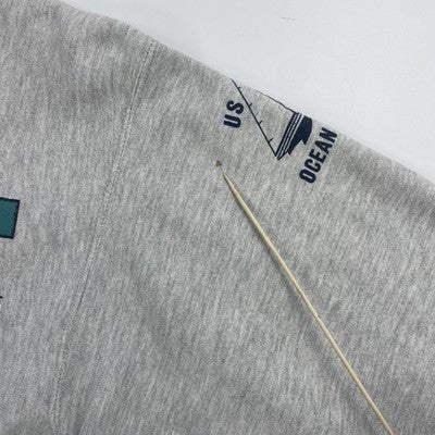 Vintage Ocean City Yacht Crew Champion Reverse Weave Crewneck Sweatshirt XL 80s