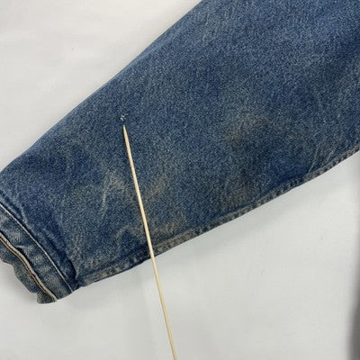 Vintage Levi's Denim Trucker Jacket Size 48 Blanket Lined