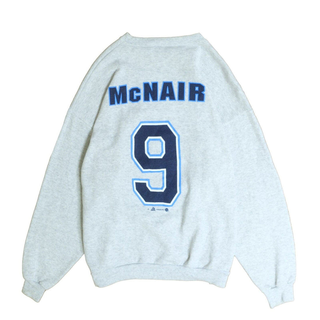 Vintage Tennessee Titans NFL Steve McNair #9 Crewneck Sweatshirt Size Large