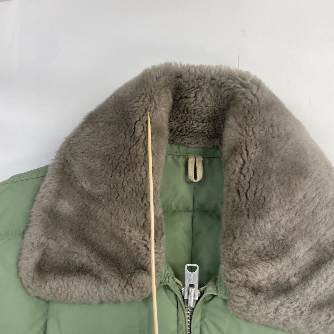 Vintage Comfy Seattle Quilted Parka Coat Jacket XL Green Goose Down Insulated