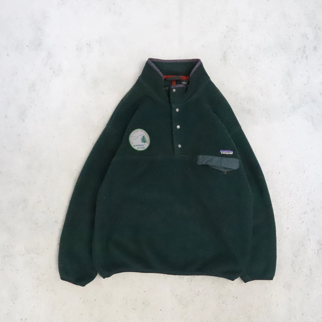 Vintage Patagonia Synchilla Snap T Fleece Jacket Size Large 90s