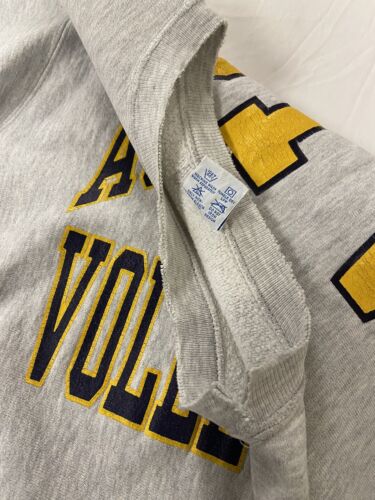 Vintage Agnes Irwin Volleyball Champion Reverse Weave Sweatshirt Large 90s