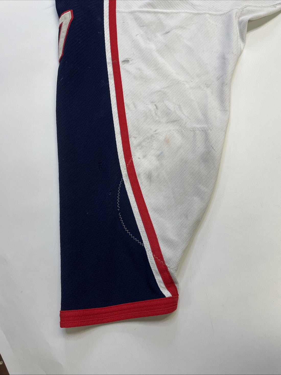 Vintage Trois Rivieres Lachance Authentic Hockey Jersey Size 56 Fight Strap LNAH