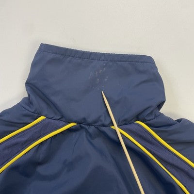 Vintage Nike Windbreaker Light Jacket Youth Size Large Blue Yellow
