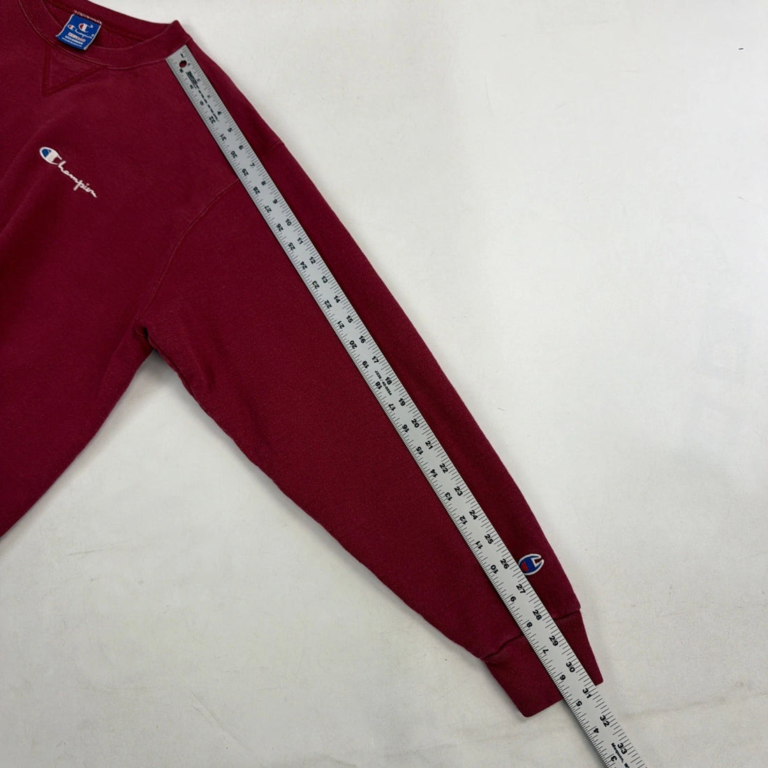 Vintage Champion Crewneck Sweatshirt Size 2XL Red 90s