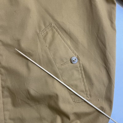Vintage La Paz Bomber Jacket Size 38 Brown