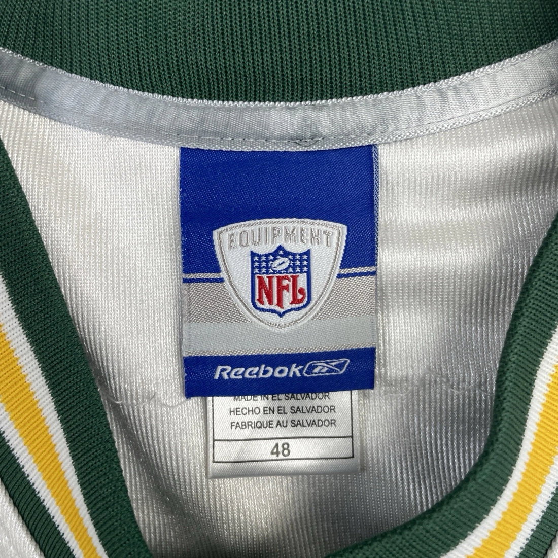 Vintage Green Bay Packers Darren Sharper Authentic Reebok Jersey Size 48 NFL