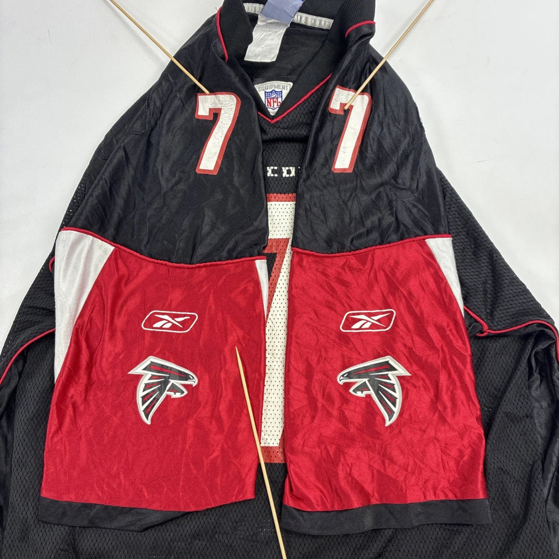 Vintage Atlanta Falcons Mike Vick Reebok Jersey Size XL Black NFL