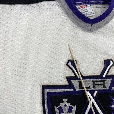 Vintage Los Angeles Kings CCM Jersey Size Large Coat Of Arms NHL