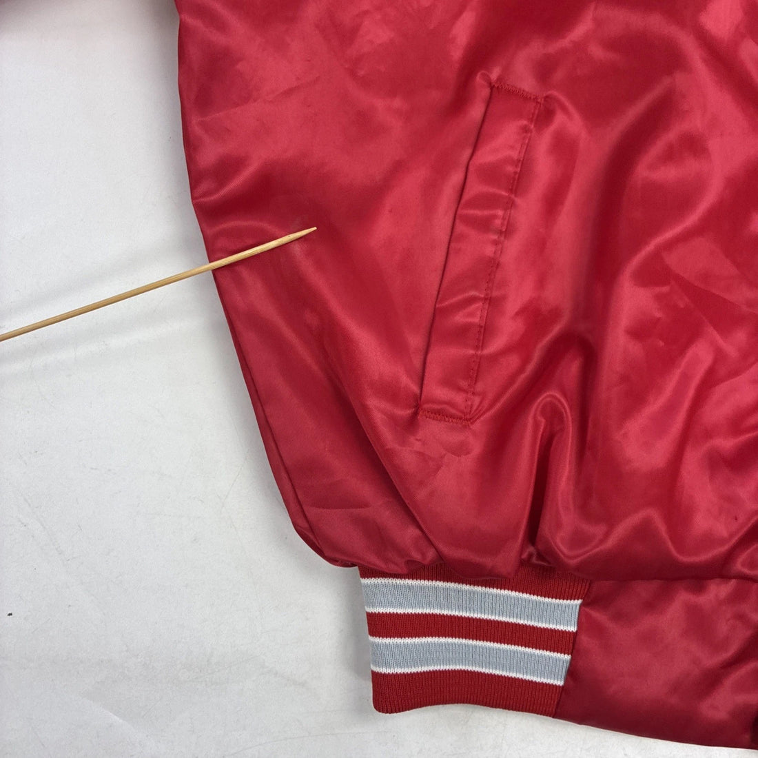 Vintage Coca Cola Satin Bomber Jacket Size Medium Coke