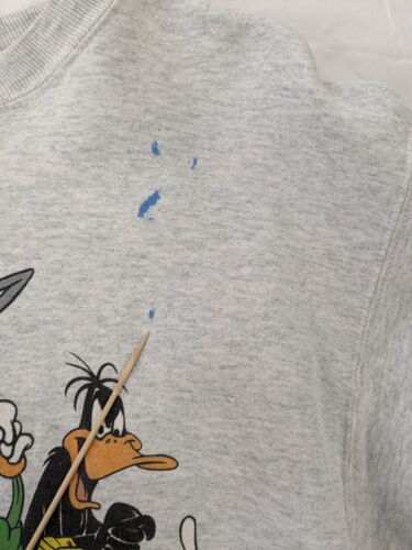 Vintage Looney Tunes Las Vegas Sweatshirt Crewneck Size Medium Warner Brothers