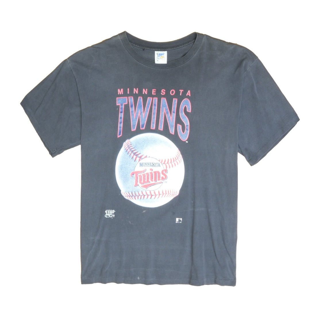 Vintage Minnesota Twins Baseball T-Shirt Size XL 1992 90s MLB