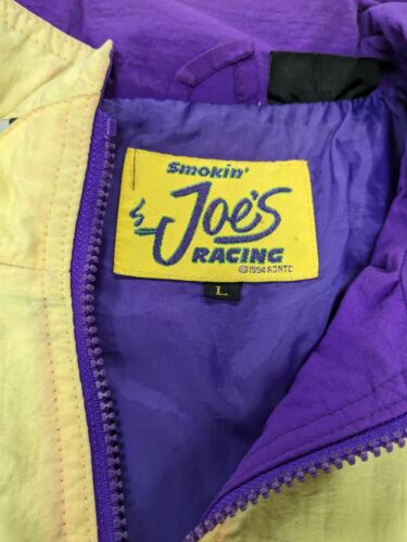 Vintage Camel Smokin Joe's Racing Windbreaker Light Jacket Large