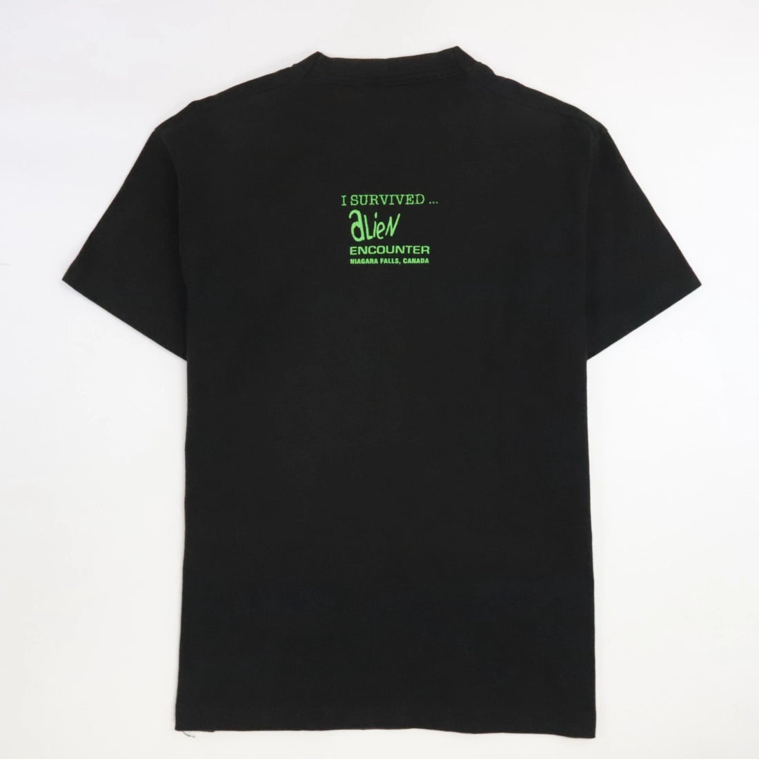 Vintage Alien Encounter Niagara Falls Souvenir T-Shirt Size Large