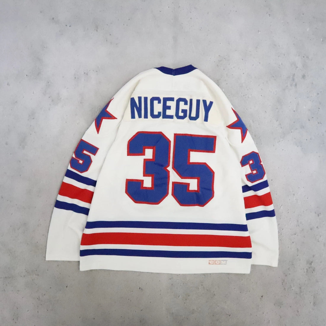 Vintage Rochester Americans Nice Guy Mike Keenan CCM Jersey Size XL AHL