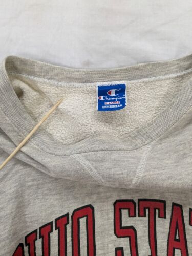 Vintage Ohio State Buckeyes Champion Sweatshirt Crewneck Size XL 80s NCAA