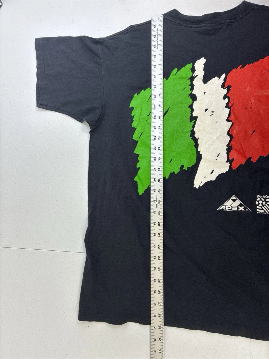 Vintage Italy World Cup 1994 T-Shirt Large FIFA 90s