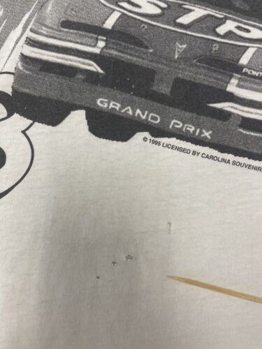 Vintage Richard Petty Winston Cup Champion Racing T-Shirt Size XL White 1995 90s