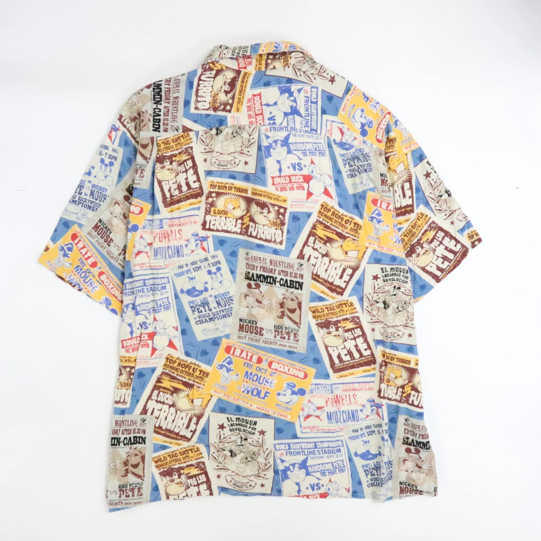 Mickey Mouse Disney Reyn Spooner Hawaiian Shirt Size Large