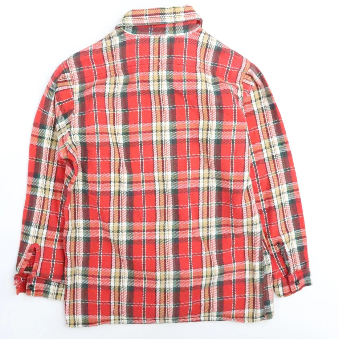 Vintage Five Brother Button Up Shirt Size Small Red Plaid