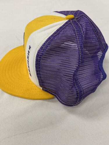 Vintage Minnesota Vikings Snapback Hat NFL Team Apparel OSFA 