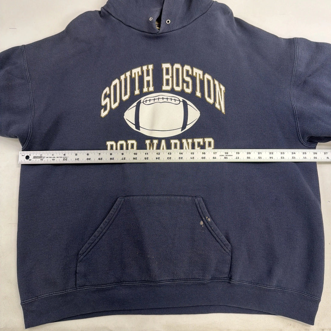Vintage South Boston Pop Warner Sweatshirt Hoodie Size Large